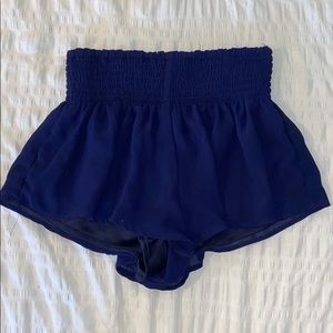 Forever 21 navy flowy shorts.